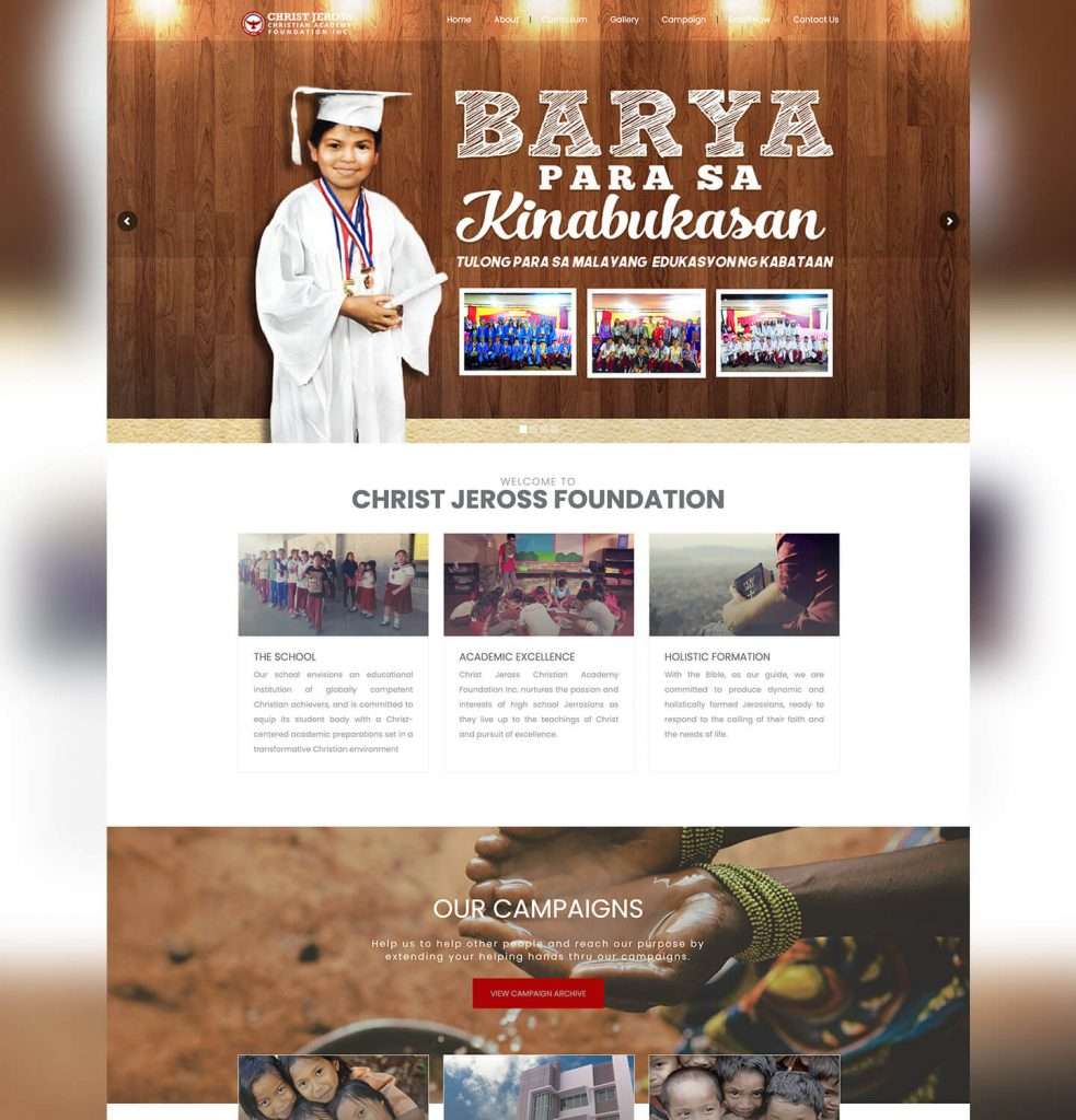 Christ Jeross Academy - Home Page