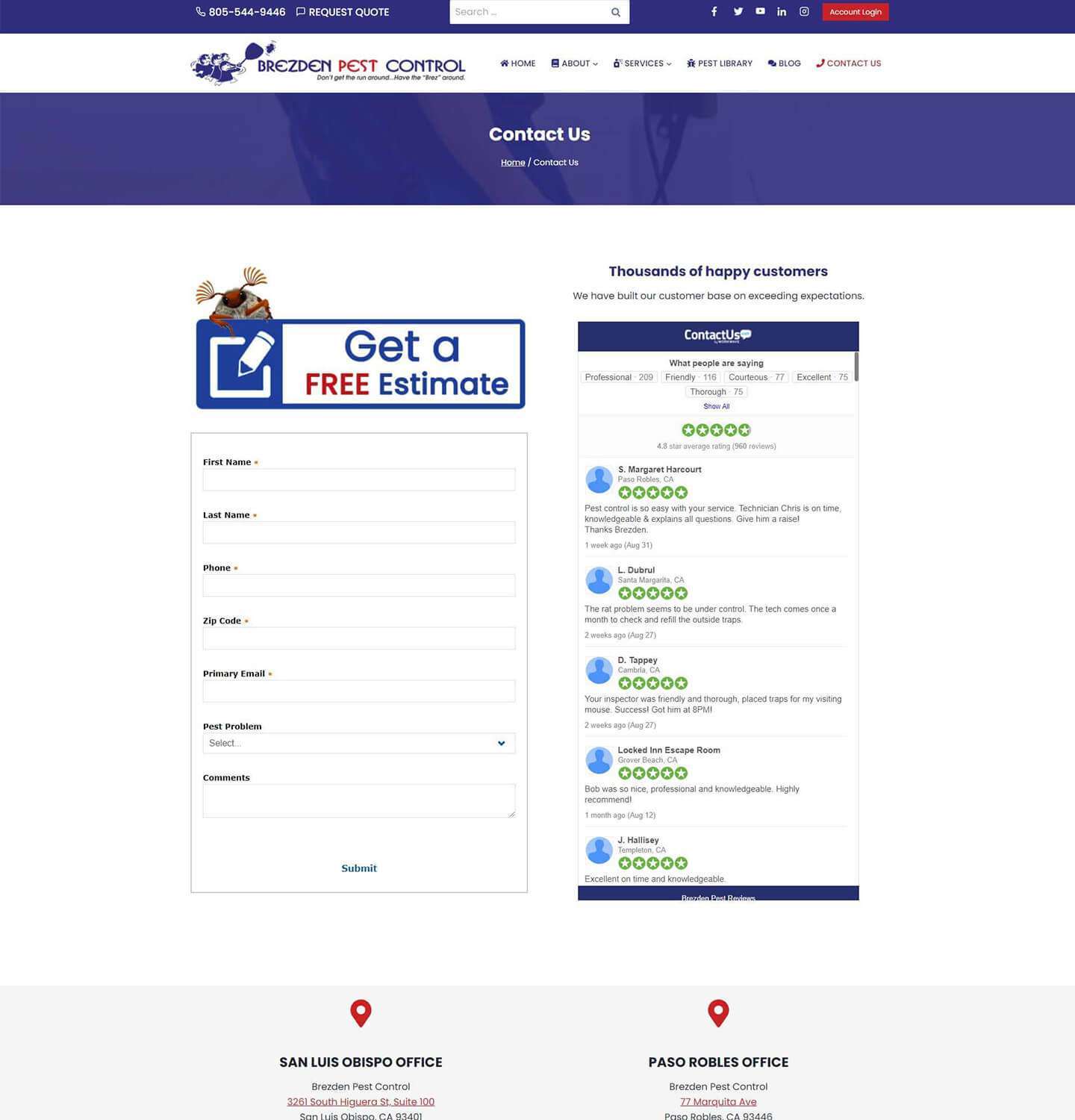 Home 70 BPC - Contact